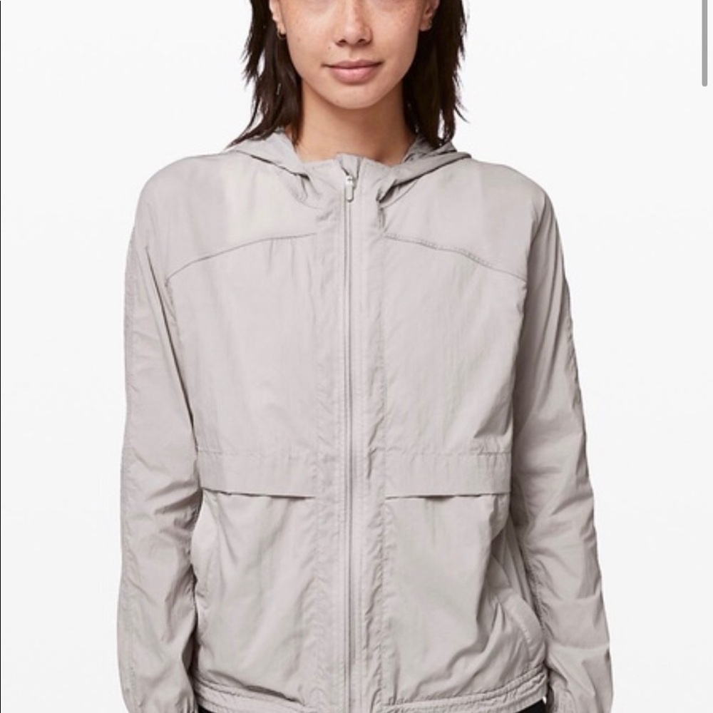 Lululemon Hood Lite Packable Jacket - sz 4 in Grey